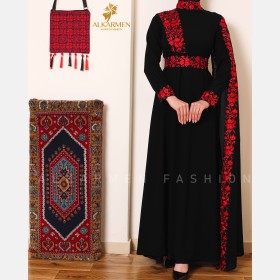 ثوب تطريز شال جنب