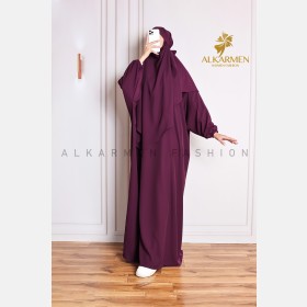 إسدال مع خمار
